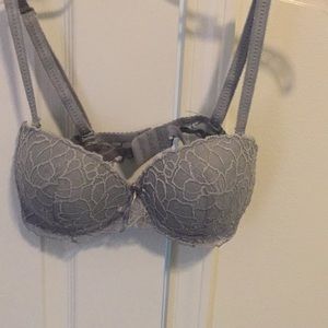 Gray NEVER worn bra